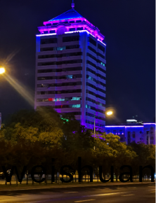 威(wei)海衞(wei)生(sheng)大(da)廈亱景亮化(hua)